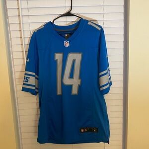 Nike Blue and Gray Men's Jersey